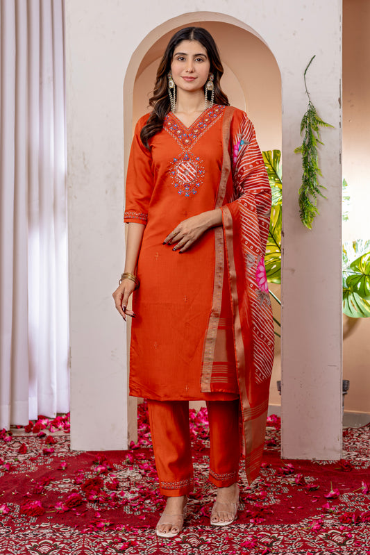 Bunny chandani orange